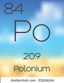 The Periodic Table of the Elements Polonium