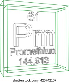 Periodic Table of Elements - Promethium