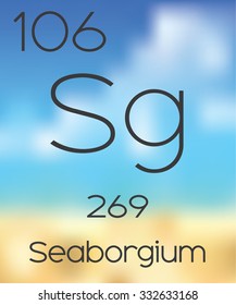 The Periodic Table of the Elements Seaborgium