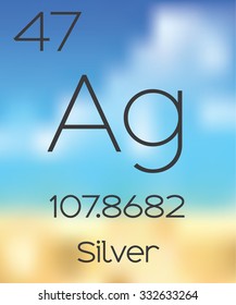 The Periodic Table of the Elements Silver