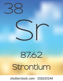 The Periodic Table of the Elements Stronium