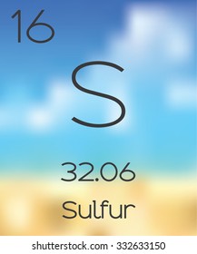 The Periodic Table of the Elements Sulfur