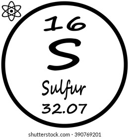 Periodic Table of Elements - Sulfur