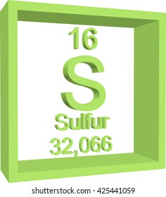 Periodic Table of Elements - Sulfur