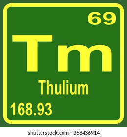 Periodic Table of Elements - Thulium