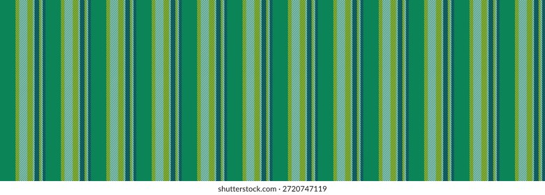 Periodic textile pattern stripe, british background seamless vector. Choice texture vertical fabric lines in mint and white colors palette.