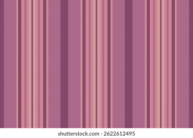 Vetor de tecido de textura periódica, plano de fundo japonês vertical sem emenda. Padrão de linhas têxteis de listras em ilanque na paleta de cores rosa e vermelha.
