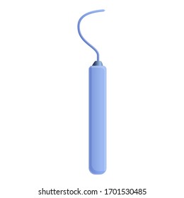 Periodontal scaler icon. Cartoon of periodontal scaler vector icon for web design isolated on white background