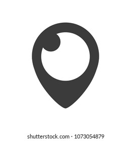 Periscope icon. Vector Illustration. Map  icon. 