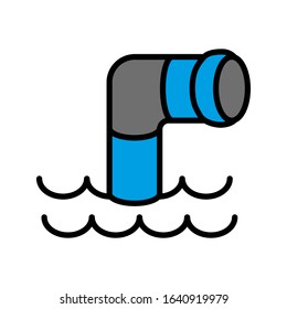 Periscope icon vector sign and symbol on trendy design 