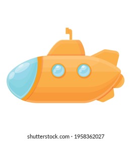 Periscope submarine icon. Cartoon of Periscope submarine vector icon for web design isolated on white background