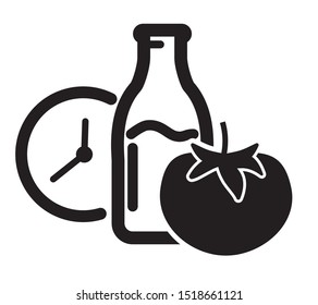 Perishable Food Icon as EPS 10 File