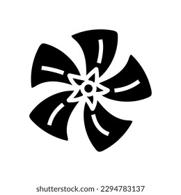 periwinkle flower spring glyph icon vector. periwinkle flower spring sign. isolated symbol illustration