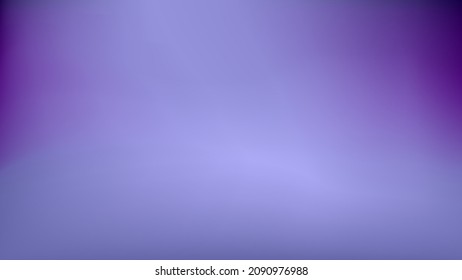 Periwinkle Sunset Blurred Vector Background. 2022 Color of the Year. Gradient Mesh in Lilac Purple and Violet. Trendy Out-of-focus Effect. 