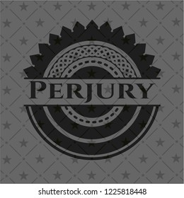 Perjury dark emblem