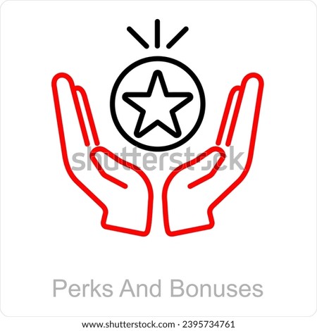 Perks And Bonuses icon concept
