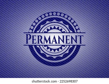 Fondo permanente del denim. Ilustración vectorial. Detallado. 