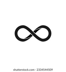 Permanent Icon. Infinity, Endless Symbol.