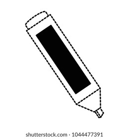 permanent marker school supply icon