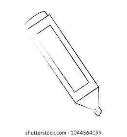 permanent marker school supply icon