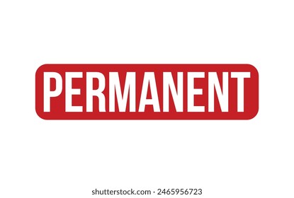 Permanent Rubber Stamp Seal Vector