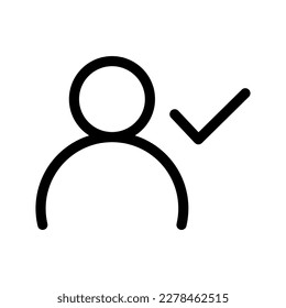Permission Icon Vector Symbol Design Illustration