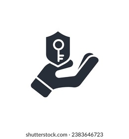 permission icon. vector.Editable stroke.linear style sign for use web design,logo.Symbol illustration.
