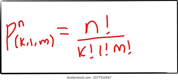 permutation formula of the same elements, probability mathematics