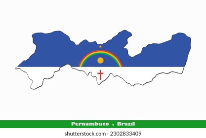 Bandera de Pernambuco - Estados de Brasil