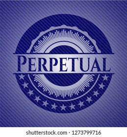 Perpetual denim background
