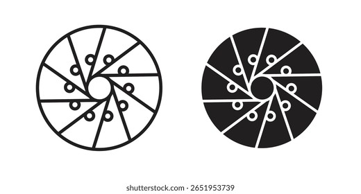 Perpetual motion icon. modern vector symbols set