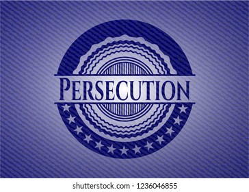 Persecution denim background