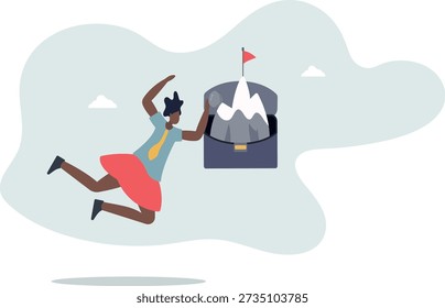 Perseverance, grit or persistence to push effort to success,life and employment of people.