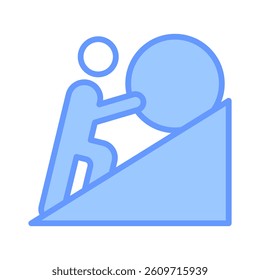 Perseverance Icon Element for Design