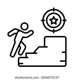 Perseverance Icon Element for Design
