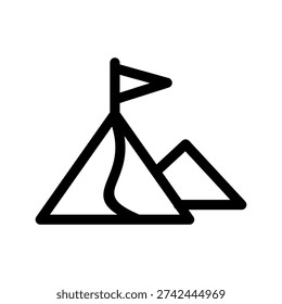 Perseverance Icon Vector Symbol Design Illustration