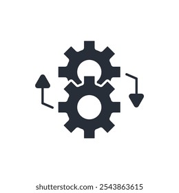 ícone de perseverança. vetor.Sinal editável de estilo traço.linear para usar design da Web,ilustração logo.Symbol.