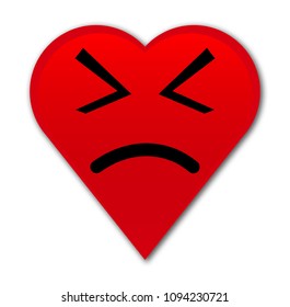 Persevering Heart Emoji