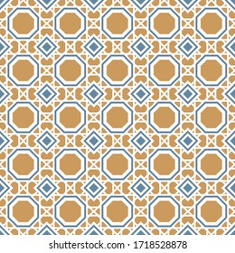 Tejas vectoriales Persia sin fisuras vintage, Tejas Persia ornadas Tradicionales. ideal para el diseño de banner o papel pintado de tarjetas de felicitación.