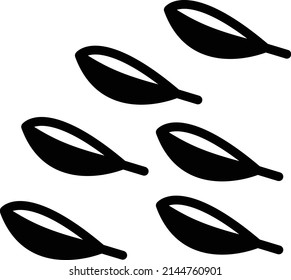 Persian cumin vector icon design, Condiments and Spices symbol, Food cooking ingredients Sign, Herbs and table sauce stock illustration, Caraway Seeds Concept,