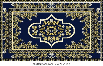 Persian Luxury Rug,Royal Vintage Rug,Baroque or Rococo Rug Design, Islamic Ornamental Pattern,Arabesque Floral Motif,Ottoman Style Carpet,Moroccan Decorative Textile,luxury,luxury carpet.