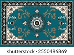 Persian rug traditional design vector , tribal vector texture. Easy to edit and change colors. carpet. traditional design, tribal vector texture. Easy to edit and change colors. carpet