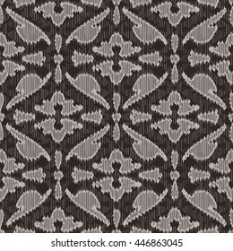 Persian tribal arabesque pattern seamless background tile