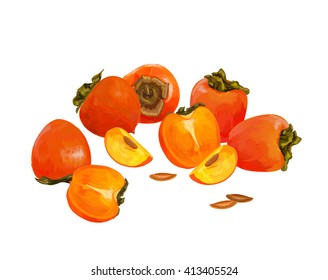 persimmon composition