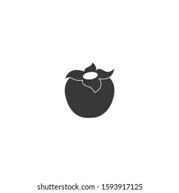 Persimmon icon on a white background