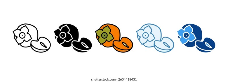 Persimmon Icon Set Multiple Style Collection