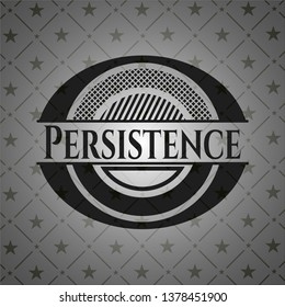 Persistence realistic black emblem