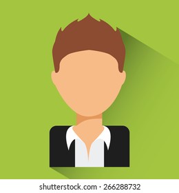 person avatar design,vector illustration eps10 graphic