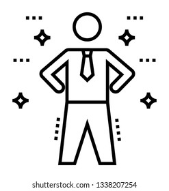 Person, avatar icon vector