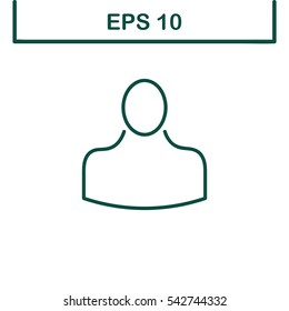 Person avatar Icon, Vector